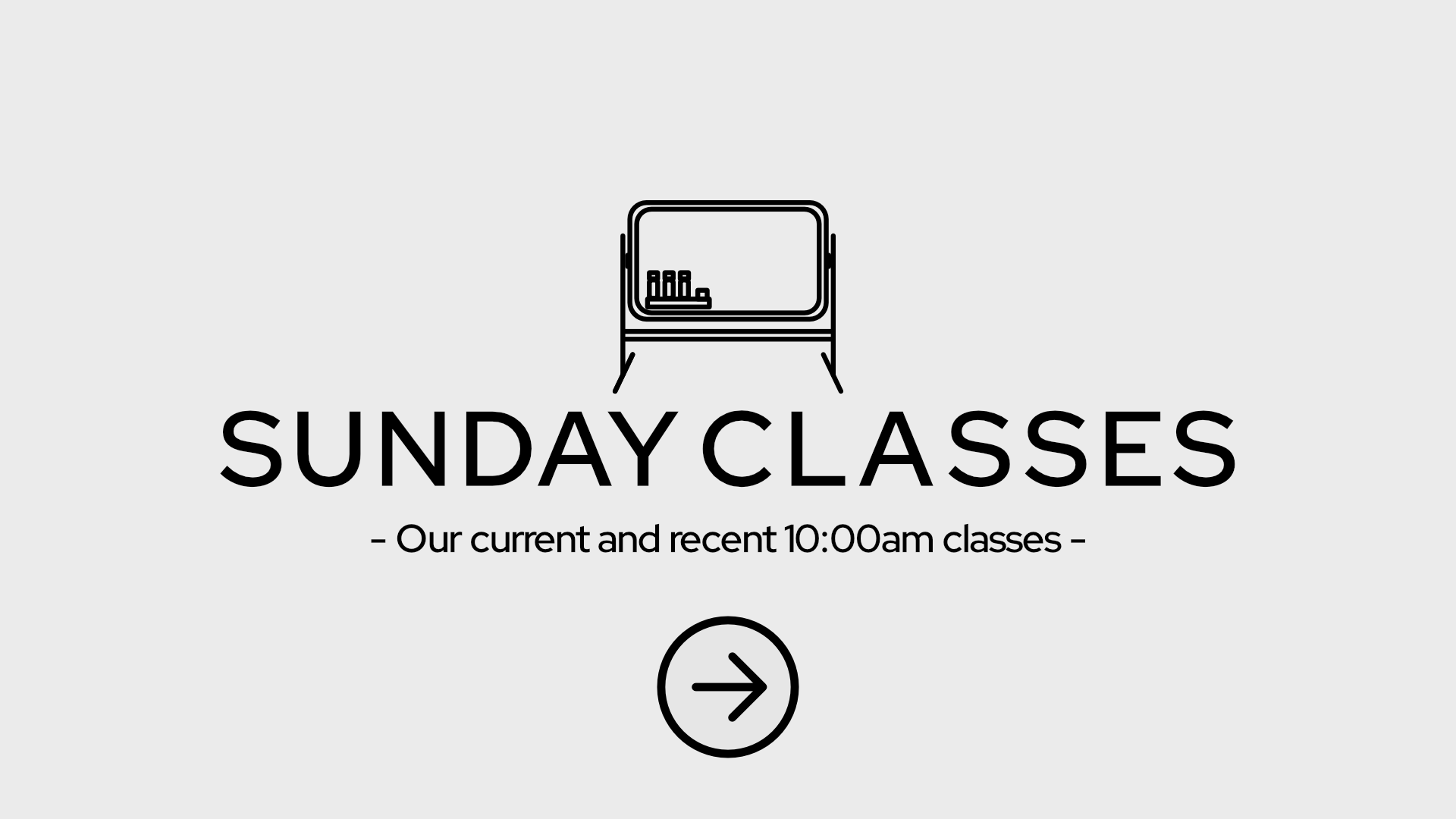 Missed a Sunday class or want to relisten to a class this quarter? Search our class list here